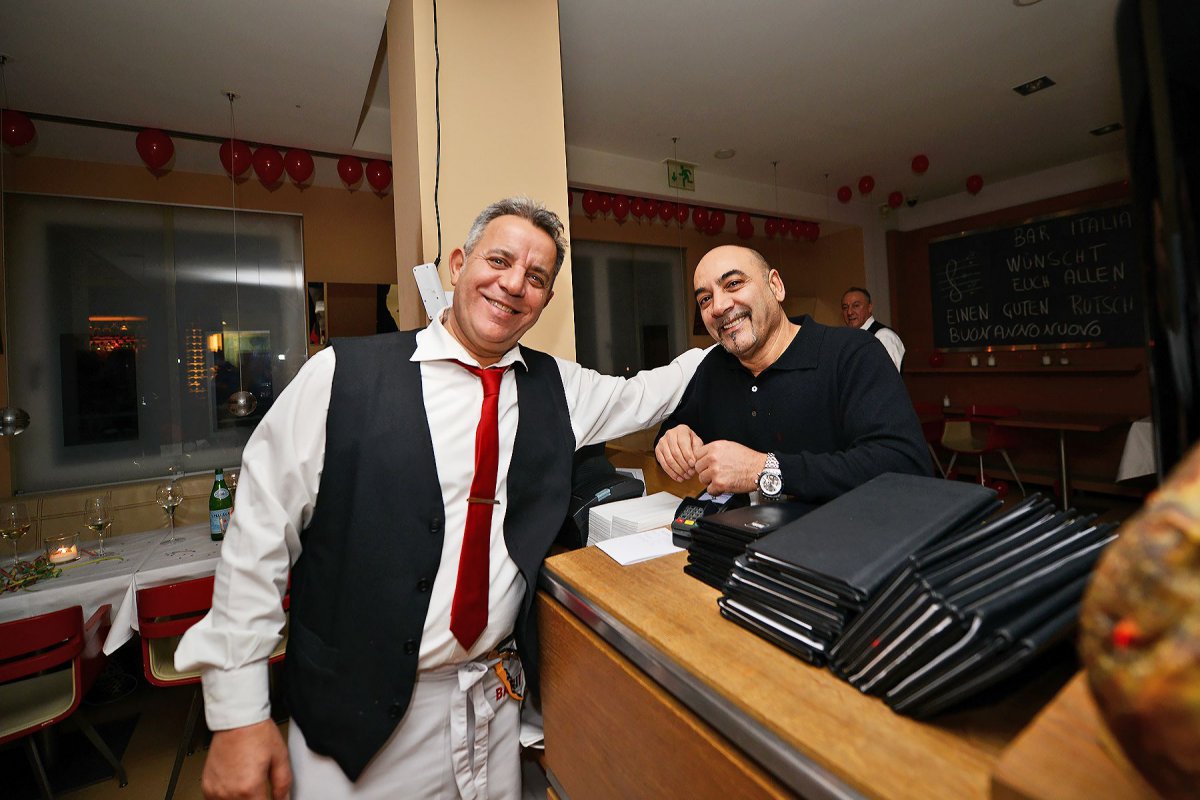 BAR ITALIA GRUENWALD - SILVESTER 2014 Fotoagentur Sofianos Wagner Muenchen 2015