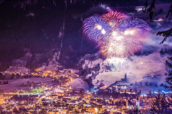 61. Großes Neujahrs- Feuerwerk mit Ski-Show